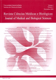 					Visualizar v. 1 n. 1 (2002): Revista de Ciências Médicas e Biológicas
				