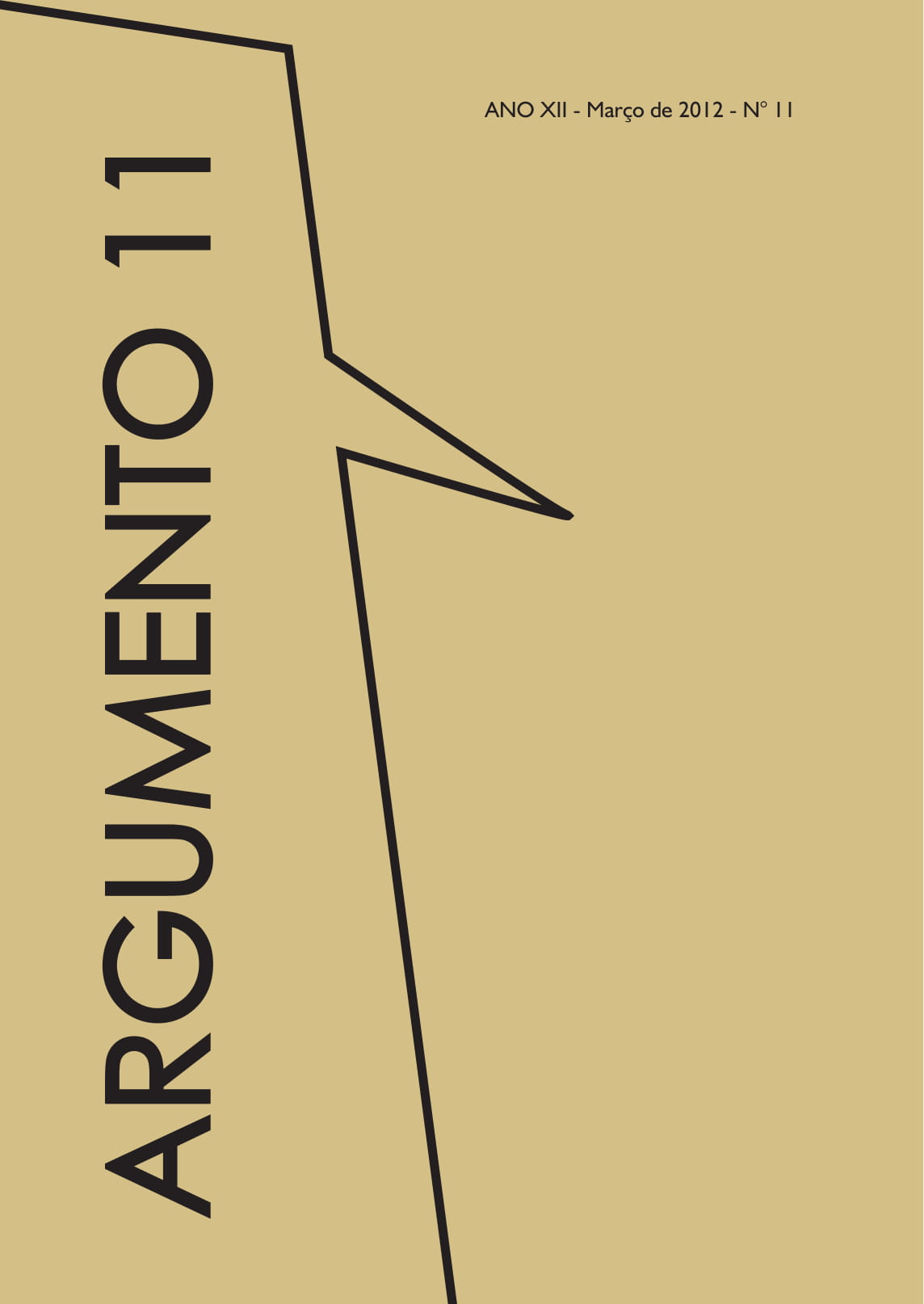 					View No. 11 (2012): Argumento #11
				