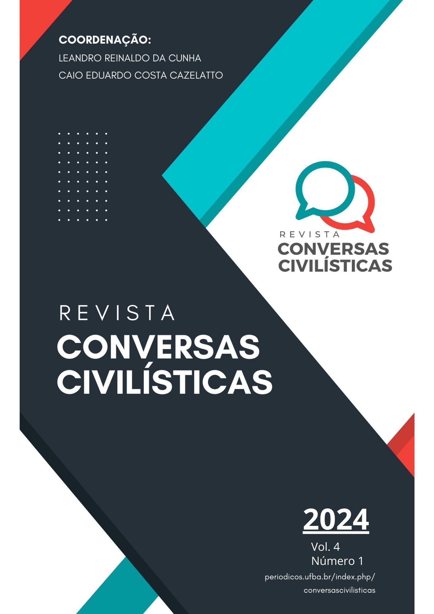 					Ver Vol. 4 Núm. 1 (2024): Revista Conversas Civilísticas
				